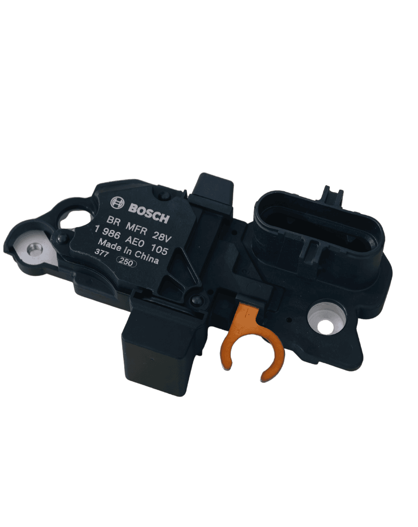 Regulador de Voltagem Alternador MB/VW/Scania/Volvo - 24V Eletrônico / Bosch F00MA45253