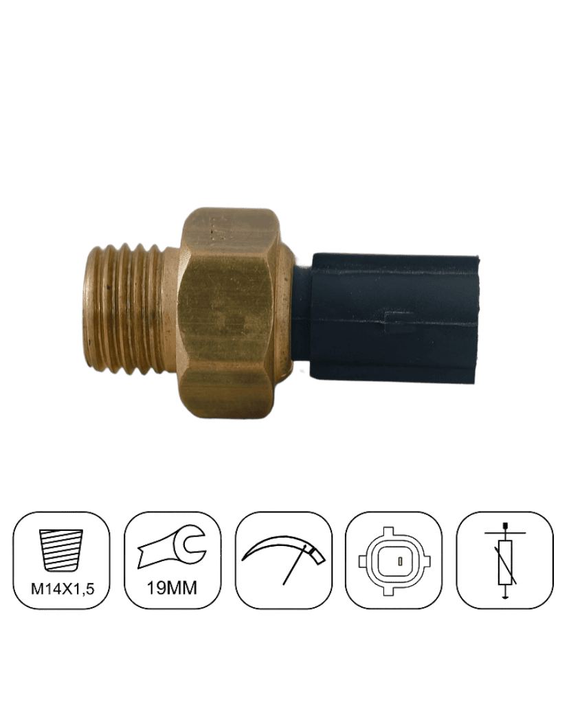 Sensor de Temperatura Agrale /MB 1214/1218/1418/1620 OM 366 96> / Marflex 8028