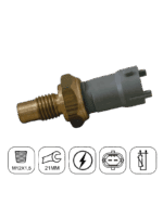 Sensor de Temperatura da Água FD Cargo / VW Constellation Cummins ISB - Plug Cinza M12X1,5MM - Marflex 9156