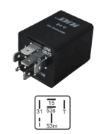 Relé Temporizador Limpador de Para-brisa - 24V 6T - DNI 0825 - IMAGEM 1