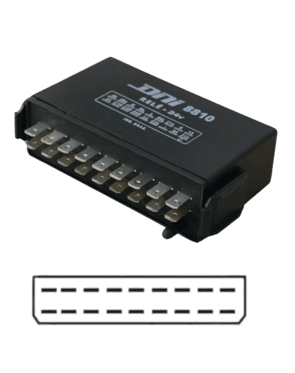 Relé de Pisca MB Atego/Axor - 24V 18T - DNI 8810