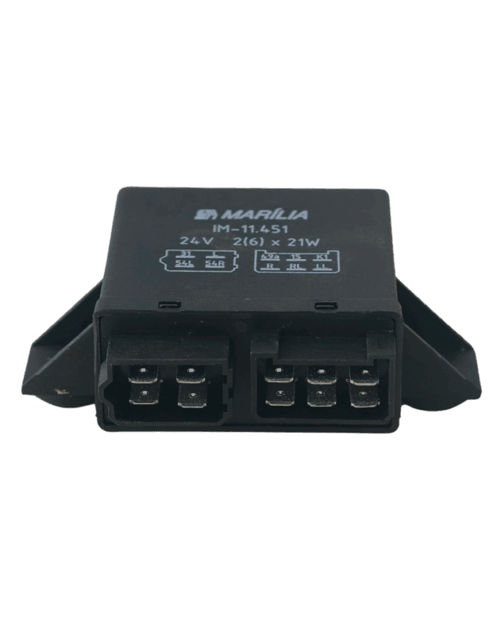 Relé de Pisca MB Todos 10 Terminais - 24V - Marilia IM-11451