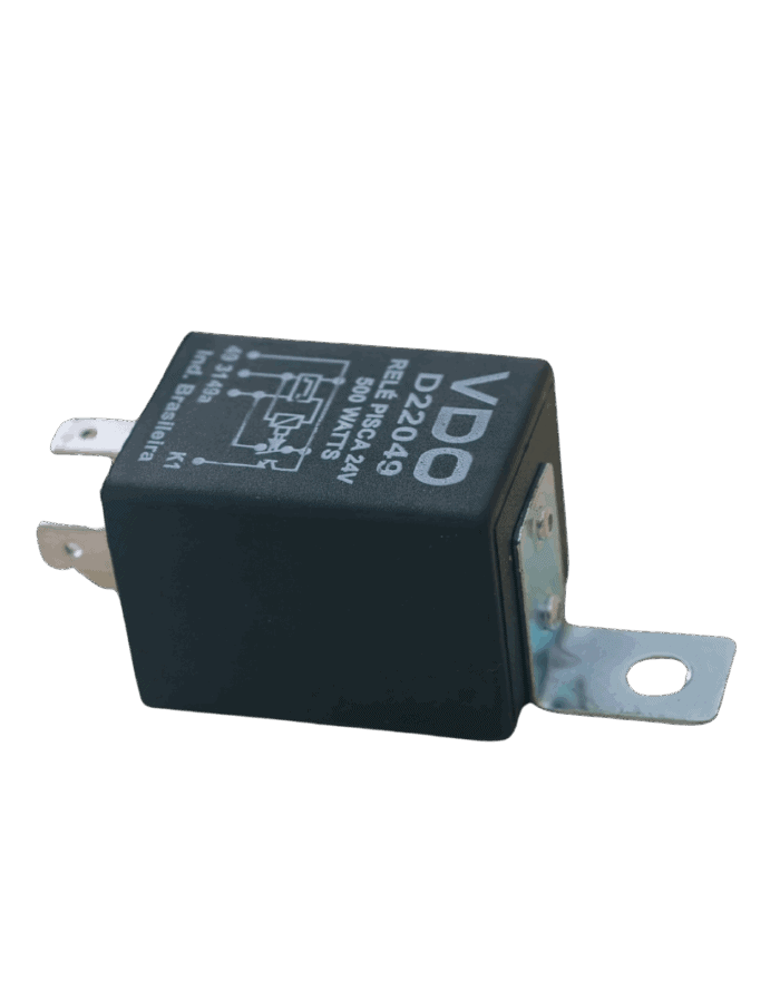 Relé de Pisca Universal 24V 4T 500W C Suporte - VDO D-22049