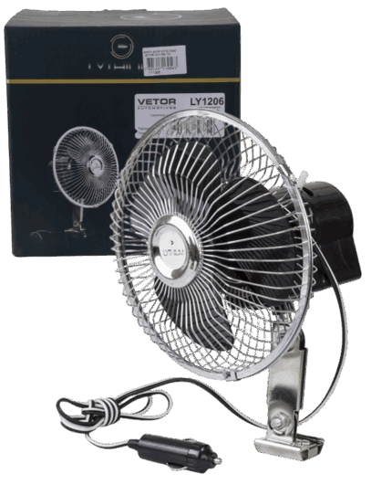 Ventilador 6 Polegadas - 12V / Vetor LY1206