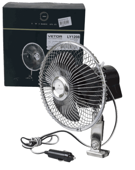 Ventilador 8 Polegadas - 12V / Vetor LY-1208