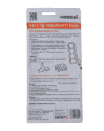 Adesivo Silicone Alta Temperatura Gray Visbella 315°C - 105GRS - imagem 2