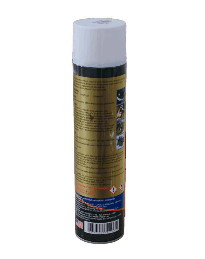 Óleo Lubrificante Desengripante Visbella - 750ML - imagem 2 Óleo Lubrificante Desengripante Visbella - 750ML - imagem 2