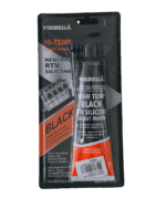 Adesivo Silicone Alta Temperatura Black Visbella 315°C - 105GRS