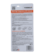 Adesivo Silicone Alta Temperatura Black Visbella 315°C - 105GRS