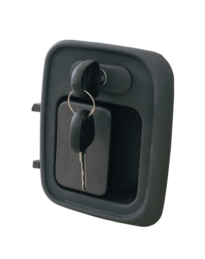 Maçaneta de Porta MB 712/914/1218/1418/1618/1620C LD Externa C/Chave - Universal 50280- IMAGEM 1 Maçaneta de Porta MB 712/914/1218/1418/1618/1620C LD Externa C/Chave - Universal 50280