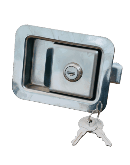 Maçaneta de Porta Universal Baú/Bagageiros Fixação C/Rosca - Externa / Universal 61095