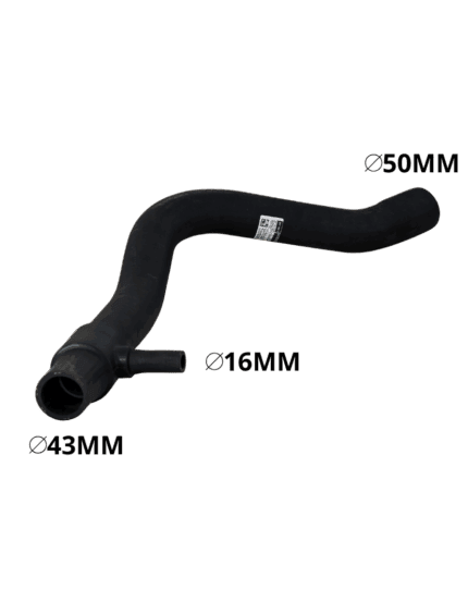 Mangueira Radiador VW 7100-8100-8140 - INFERIOR - Roche 347306 Jamaica RB3253 - Foto produto