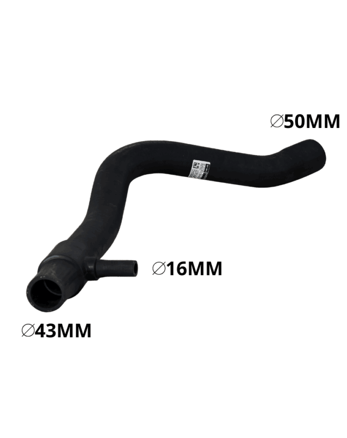 Mangueira Radiador VW 7100-8100-8140 - INFERIOR - Roche 347306 Jamaica RB3253 - Foto produto