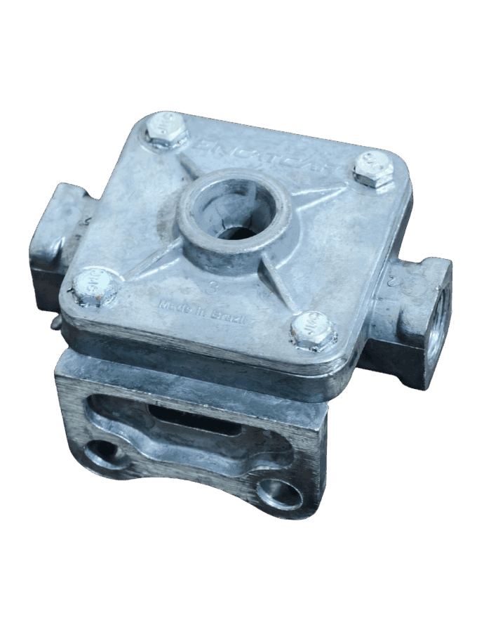 Válvula Descarga Rápida Truck/Carreta - M16X16X22MM - Engatcar 6005- IMAGEM 2 Válvula Descarga Rápida Truck/Carreta - M16X16X22MM - Engatcar 6005