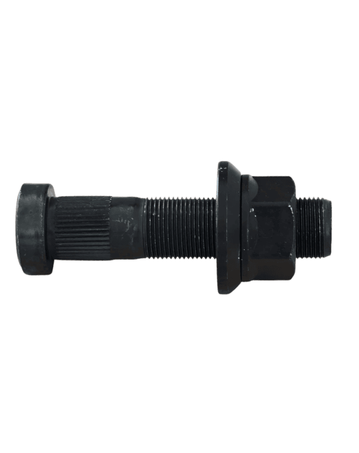 Conjunto Parafuso de Roda Carreta Randon - 22X96/107MM CH32 Recartilhado - ZM Conjunto Parafuso de Roda Carreta Randon - 22X96/107MM CH32 Recartilhado - ZM
