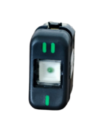 Interruptor Luz Farol MB Bicudo 12V 8T / 2 Estágios - Tecla - Kostal 3931020