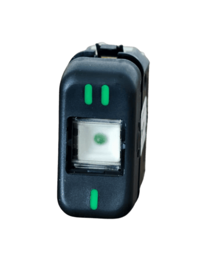 Interruptor Luz Farol MB Bicudo 12V 8T / 2 Estágios - Tecla - Kostal 3931020
