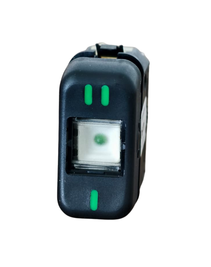 Interruptor Luz Farol MB Bicudo 12V 8T / 2 Estágios - Tecla - Kostal 3931020