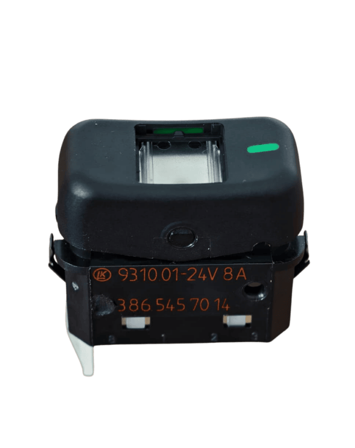 Interruptor Luz Farol MB Bicudo 8T / 1 Estágio 24V - Tecla - Kostal 3931001 Interruptor Luz Farol MB Bicudo 8T / 1 Estágio 24V - Tecla - Kostal 3931001