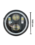 Farol de Led Redondo 5,75" - 40W 14,5X9,5CM- Autovex IMP550172