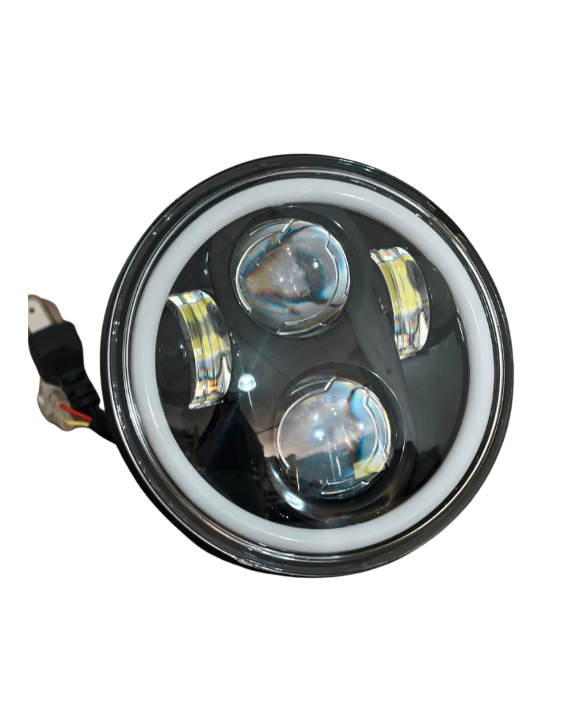 Farol de Led Redondo 5,75" - 40W 14,5X9,5CM- Autovex IMP550172 Farol de Led Redondo 5,75" - 40W 14,5X9,5CM- Autovex IMP550172