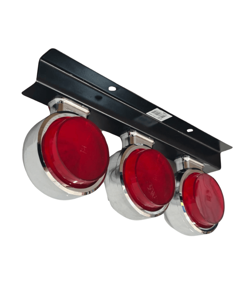 Evel 21 Kit 3 Lanternas Bojuda de Led e Suporte Ferro - 12/24V