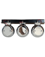 Kit 3 Lanternas Bojuda de Led e Suporte Ferro - 12/24V